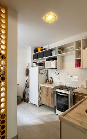 Apartamento à venda com 124m², 2 quartos e sem vaga Apartamento à venda com 124m², 2 quartos e sem vagaCozinha/área de serviço