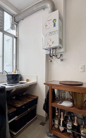 Apartamento à venda com 124m², 2 quartos e sem vaga Apartamento à venda com 124m², 2 quartos e sem vagaCozinha/área de serviço