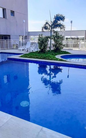 Apartamento à venda com 45m², 2 quartos e 1 vaga Apartamento à venda com 45m², 2 quartos e 1 vagaÁrea comum - Piscina
