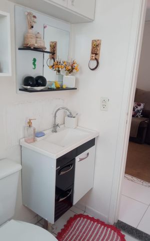 Apartamento à venda com 40m², 2 quartos e 1 vaga Apartamento à venda com 40m², 2 quartos e 1 vagaBanheiro
