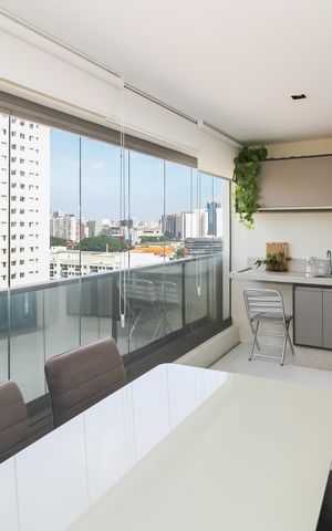 Apartamento para alugar com 51m², 1 quarto e 1 vaga Apartamento para alugar com 51m², 1 quarto e 1 vagaVaranda Sala/Cozinha