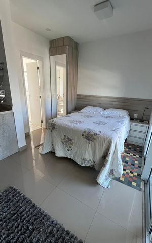 Studio à venda com 32m², 1 quarto e 1 vaga