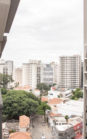Apartamento para alugar com 34m², 1 quarto e sem vagaVista da Varanda