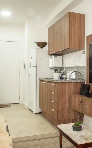 Apartamento para alugar com 34m², 1 quarto e sem vagaSala/Cozinha