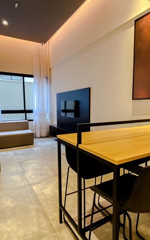 Studio à venda com 29m², 1 quarto e 1 vagaÁrea comum