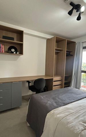 Studio à venda com 24m², 1 quarto e sem vaga Studio à venda com 24m², 1 quarto e sem vagaSala/Quarto