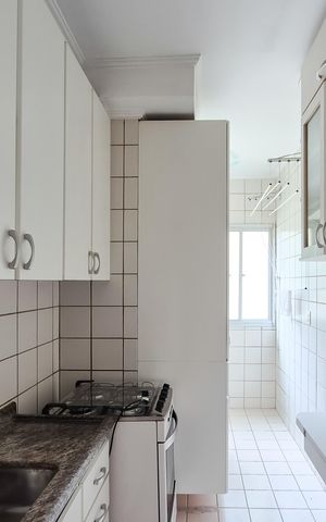 Apartamento para alugar com 50m², 2 quartos e 1 vagaCozinha - Armários