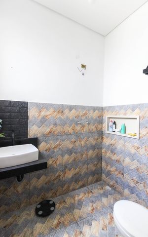 Casa à venda com 400m², 6 quartos e 1 vagaBanheiro Salão Casa 2