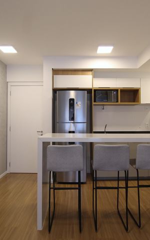 Apartamento à venda com 53m², 1 quarto e 1 vagaCozinha