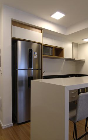 Apartamento à venda com 53m², 1 quarto e 1 vagaCozinha