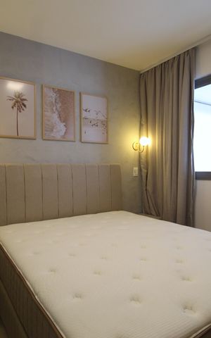 Apartamento à venda com 53m², 1 quarto e 1 vagaQuarto