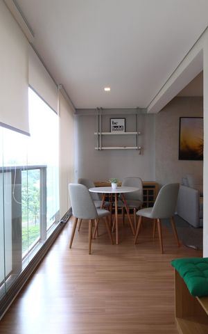 Apartamento à venda com 53m², 1 quarto e 1 vagaSala