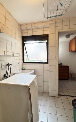 Apartamento para alugar com 126m², 3 quartos e 2 vagas Apartamento para alugar com 126m², 3 quartos e 2 vagasÁrea de Serviço