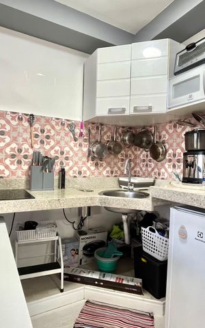 Studio à venda com 25m², 1 quarto e sem vaga Studio à venda com 25m², 1 quarto e sem vagaCozinha