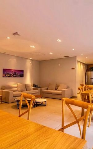 Studio à venda com 25m², 1 quarto e sem vaga Studio à venda com 25m², 1 quarto e sem vagaÁrea comum - Salão de festas