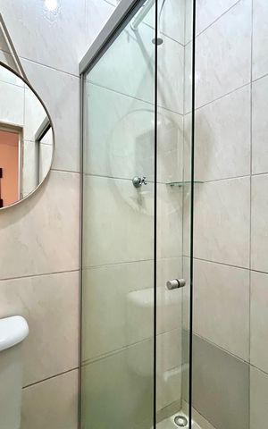 Casa para alugar com 60m², 1 quarto e 1 vaga Casa para alugar com 60m², 1 quarto e 1 vagaBanheiro
