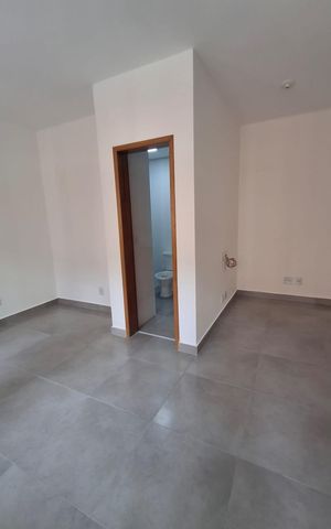 Studio para alugar com 24m², 1 quarto e sem vaga