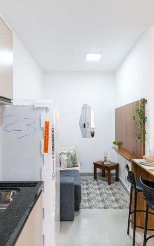 Apartamento para alugar com 25m², 1 quarto e sem vaga Apartamento para alugar com 25m², 1 quarto e sem vagaCozinha