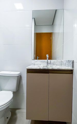 Apartamento para alugar com 24m², 1 quarto e sem vagaBanheiro social