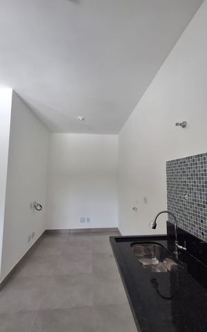 Studio para alugar com 24m², 1 quarto e sem vaga