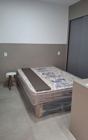 Studio para alugar com 24m², 1 quarto e sem vaga