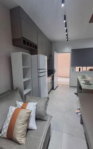 Studio para alugar com 24m², 1 quarto e sem vaga