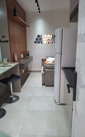 Studio para alugar com 24m², 1 quarto e sem vaga