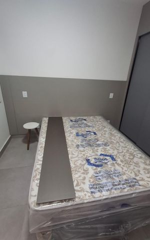 Studio para alugar com 24m², 1 quarto e sem vaga