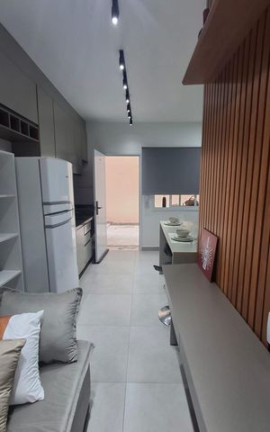 Studio para alugar com 24m², 1 quarto e sem vaga