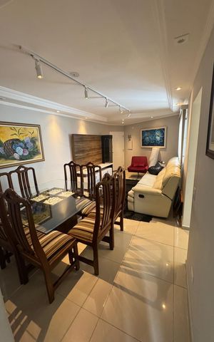 Apartamento à venda com 70m², 2 quartos e 1 vaga Apartamento à venda com 70m², 2 quartos e 1 vagaSala