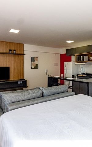 Studio para alugar com 33m², 1 quarto e sem vaga Studio para alugar com 33m², 1 quarto e sem vagaStudio