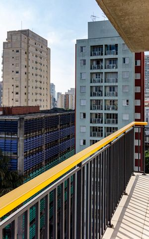 Studio para alugar com 33m², 1 quarto e sem vagaVaranda Studio