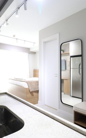 Studio para alugar com 29m², 1 quarto e sem vagaCozinha e Área de Serviço