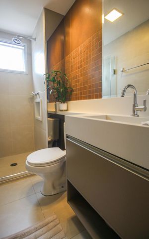 Apartamento para alugar com 89m², 3 quartos e 2 vagasBanheiro