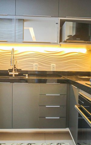 Apartamento para alugar com 89m², 3 quartos e 2 vagasCozinha