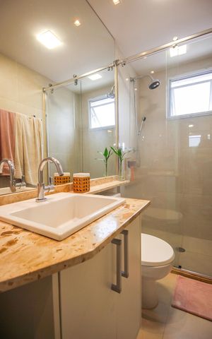 Apartamento para alugar com 89m², 3 quartos e 2 vagasBanheiro da Suíte