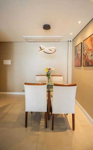 Apartamento para alugar com 89m², 3 quartos e 2 vagasSala