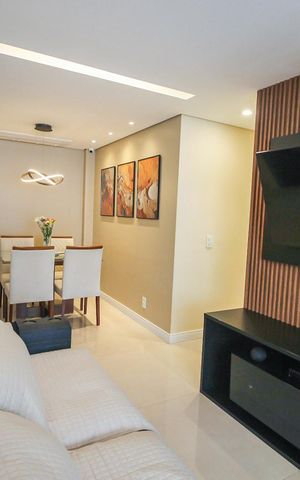 Apartamento para alugar com 89m², 3 quartos e 2 vagasSala