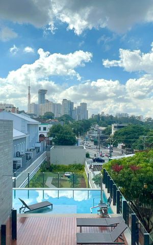 Studio para alugar com 28m², 1 quarto e sem vagaVista da Varanda