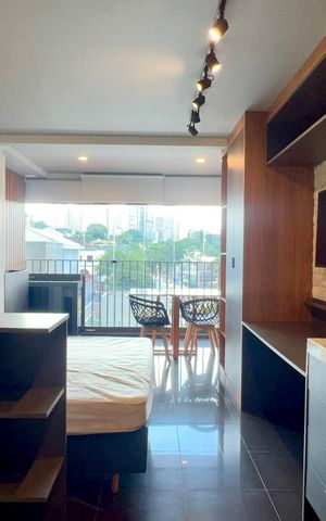 Studio para alugar com 28m², 1 quarto e sem vagaCozinha