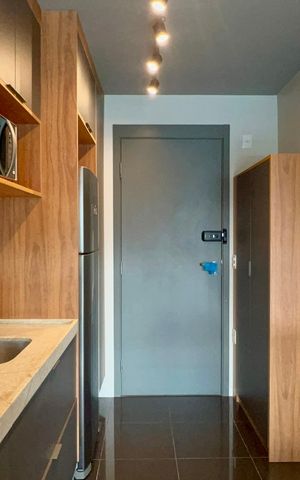 Studio para alugar com 28m², 1 quarto e sem vagaCozinha