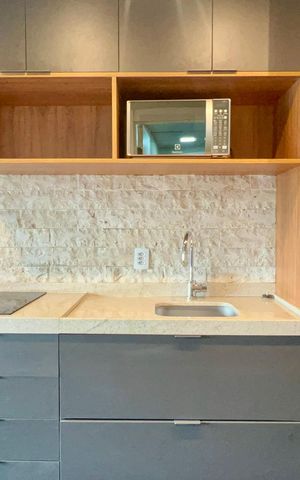 Studio para alugar com 28m², 1 quarto e sem vagaCozinha