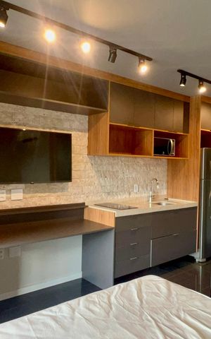 Studio para alugar com 28m², 1 quarto e sem vagaStudio