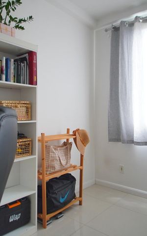 Apartamento à venda com 40m², 2 quartos e 1 vagaQuarto 2