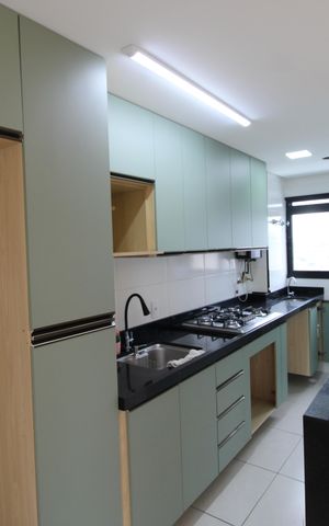 Apartamento para alugar com 62m², 3 quartos e 1 vagaCozinha e Área de Serviço