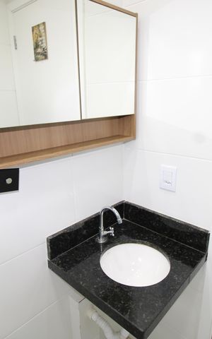 Apartamento para alugar com 62m², 3 quartos e 1 vagaBanheiro da Suíte 3