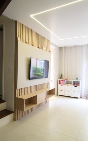 Casa de condomínio à venda com 144m², 3 quartos e 4 vagasSala