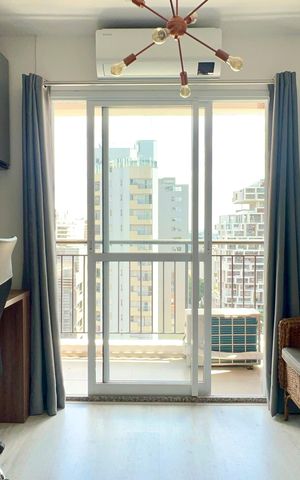 Studio à venda com 27m², 1 quarto e sem vaga Studio à venda com 27m², 1 quarto e sem vagaSala