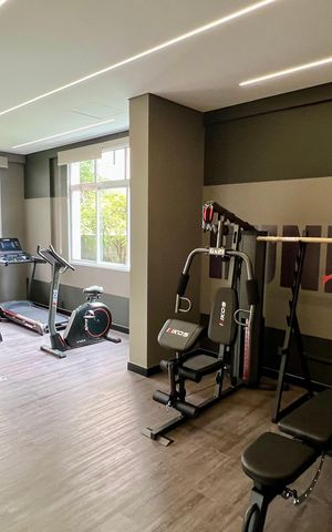 Studio à venda com 27m², 1 quarto e sem vaga Studio à venda com 27m², 1 quarto e sem vagaAcademia