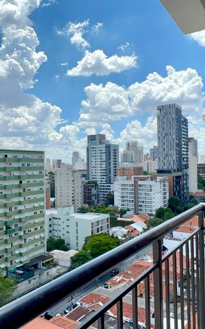 Studio à venda com 27m², 1 quarto e sem vaga Studio à venda com 27m², 1 quarto e sem vagaVaranda